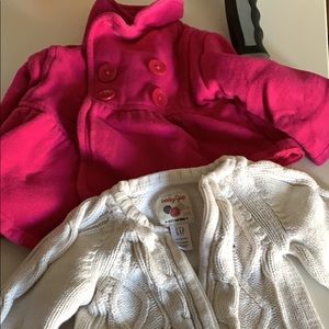 Baby Sweater/Jacket (2 coats included)